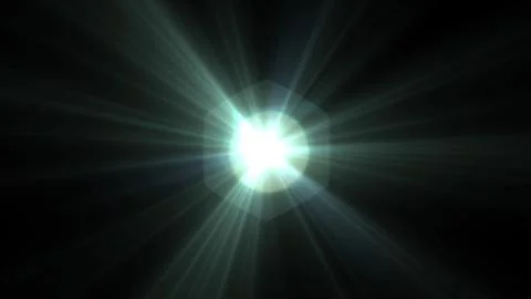 Bright light bursts through dark background with radiant rays Stock Illustration