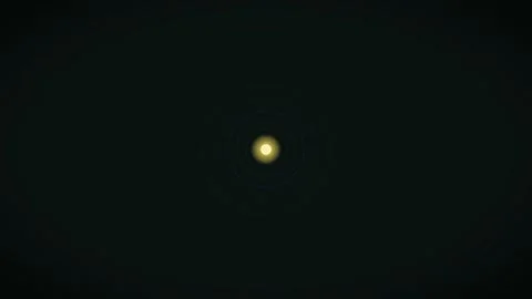Bright light circle with glowing particles in dark background Stock Footage 337075599