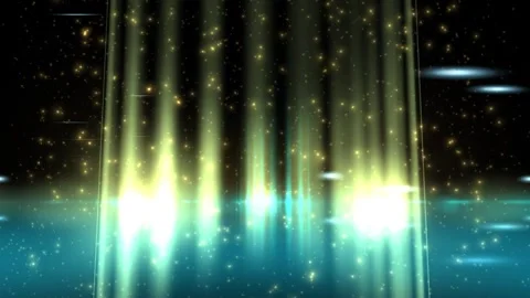 Bright Light Cyan Waves Animation Background Stock-Footage 287241071