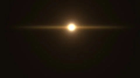 Bright light in a dark background creates a glowing focal Stock Footage 338226426