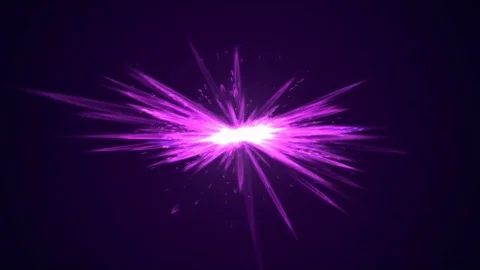 Bright Light Effect Animation - Loop Purple Stock Footage 78221571