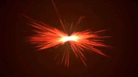 Bright Light Effect Animation - Loop Red Stock Footage 78221807