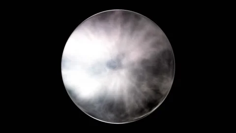 Bright light effects within a crystal ball 스톡 동영상 198943678