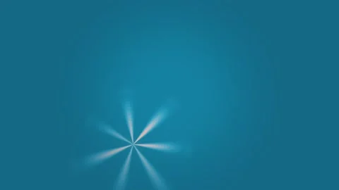 Bright light forms abstract patterns against blue Stock Footage 339590534
