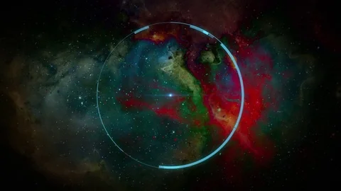 Bright light green and blue background color. Universe. Futuristic background. Stock-Footage 77900673