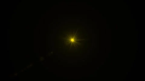 Bright light lens flare effect, Stock Footage 316727132