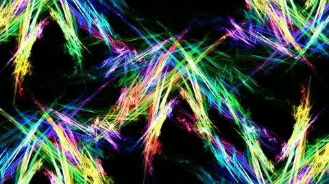 Bright light multicolored morphing, seamless loop 1080 库存影片 10898885