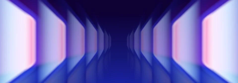 Bright light path concept Stock Illustration