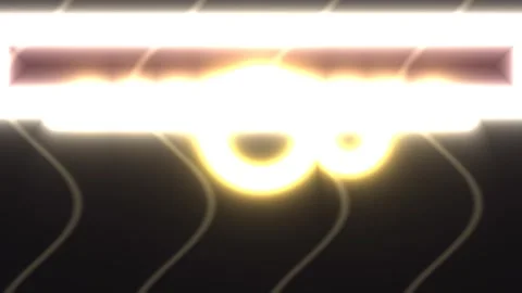 Bright light pattern with glowing elements on dark Stock Footage 339334467