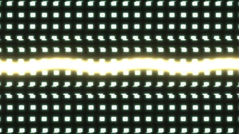 Bright light pattern in grid layout for digital backgrounds Stock Footage 339341822