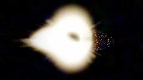 Bright light pulses in deep space Stock Footage 339678223
