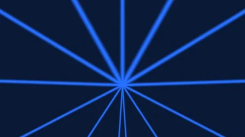Bright light rays form dynamic patterns in a dark space Stock Footage 338234485