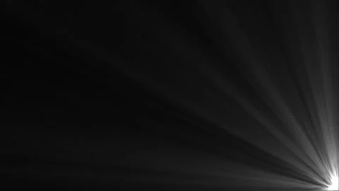 Bright light rays shining from corner. Video stock 331897306