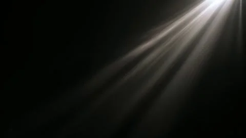 Bright light rays sweeping across dark background, abstract backdrop, seaml.. 스톡 동영상 342040907