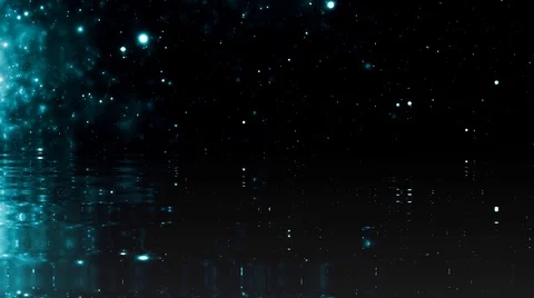 Bright light that regulates the full color of the water waves, red background Stock Footage 126454101