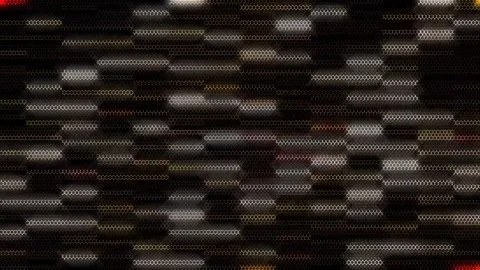 Bright light that regulates the full color of the lines, black background Stock-Footage 258904695