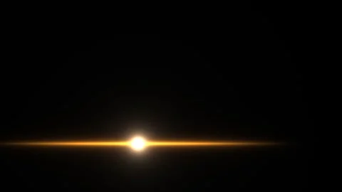 Bright light shines in dark background creating a simple Stock Footage 338301600