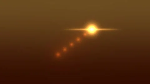 Bright light shines through a warm, hazy background during Stock Footage 338004395