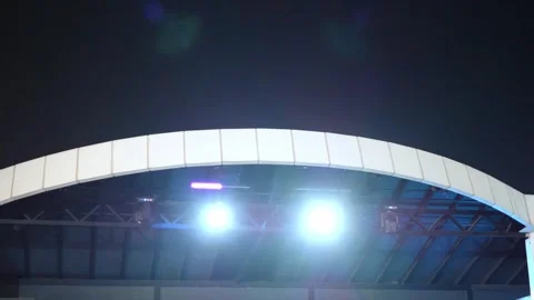 Bright light show and dramatic smoke effects create unforgettable spectacle on Stock Footage 276972727