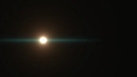 Bright light source with beams in dark background Stock Footage 338286098