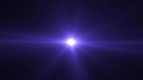 Bright light source emitting rays against dark background for dramatic effect Stock Illustration