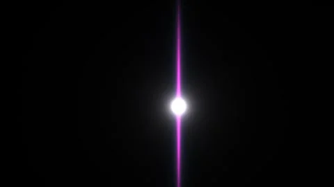 Bright light source with sharp lines in dark background Stock Footage 338432594