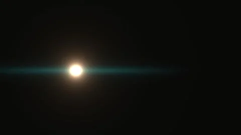 Bright light source shining against a dark background Stock Footage 338317122