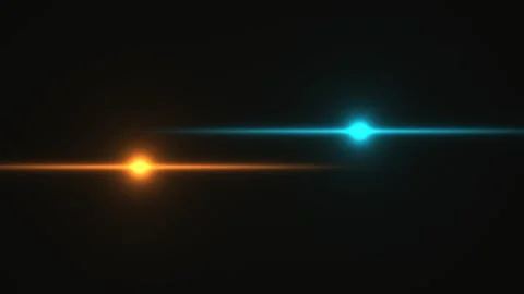 Bright light streaks move across a dark background Видео 338318111