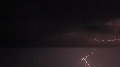 Bright lightnings Stock Footage 39449327