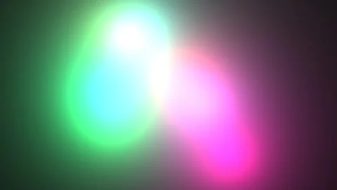 Bright lights blend together in colorful display Stock Footage 338009729