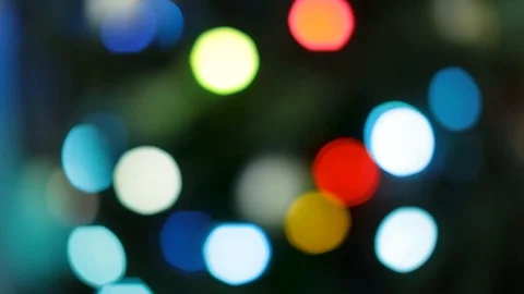 Bright lights blurred focus 3 Stock Footage 106428944