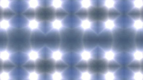 Bright lights pulse in a rhythmic, glowing pattern Stock Illustration