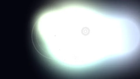 Bright Lights Shining in Dark Space. Stock Footage 330133145