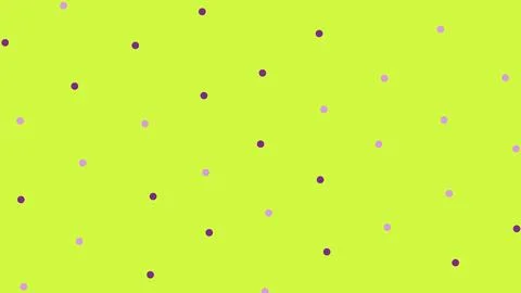 Bright lime green background with small purple polka dots 스톡 일러스트