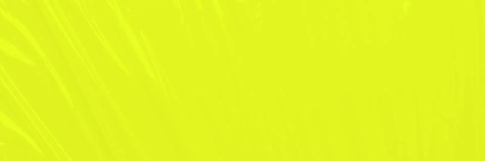 Bright lime yellow background, plastic wrap texture Stock Illustration
