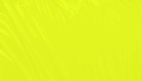 Bright lime yellow background, plastic wrap texture Stock Illustration