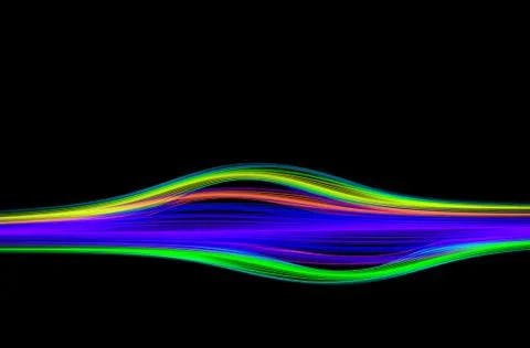 Bright line Stock Illustration