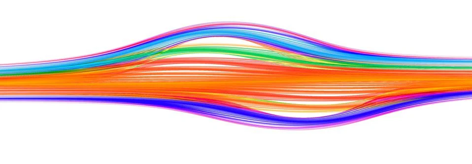 Bright line Stock Illustration