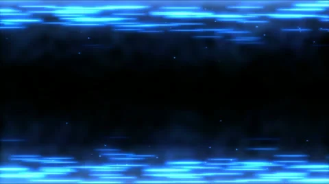Bright Lines Animation - Loop Blue 4K Stock Footage 38354824