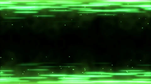 Bright Lines Animation - Loop Green 4K Stock Footage 38381738