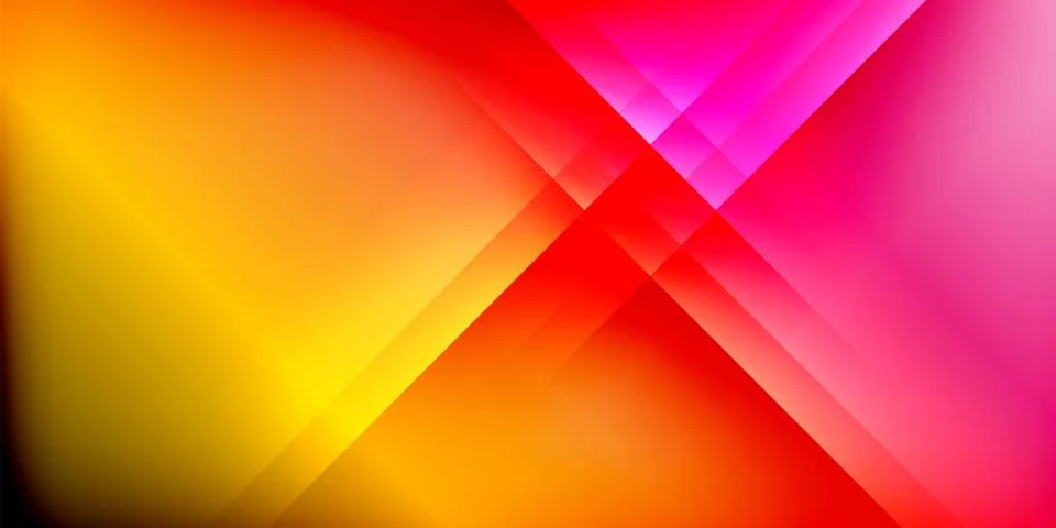 Bright lines background. Gradient geometric template wallpaper 스톡 일러스트