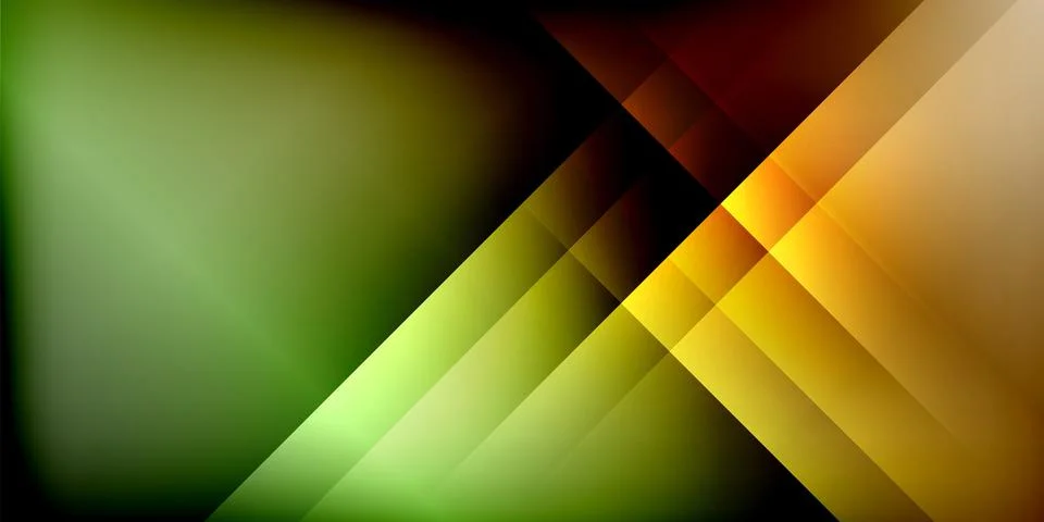 Bright lines background. Gradient geometric template wallpaper Illustrazione stock