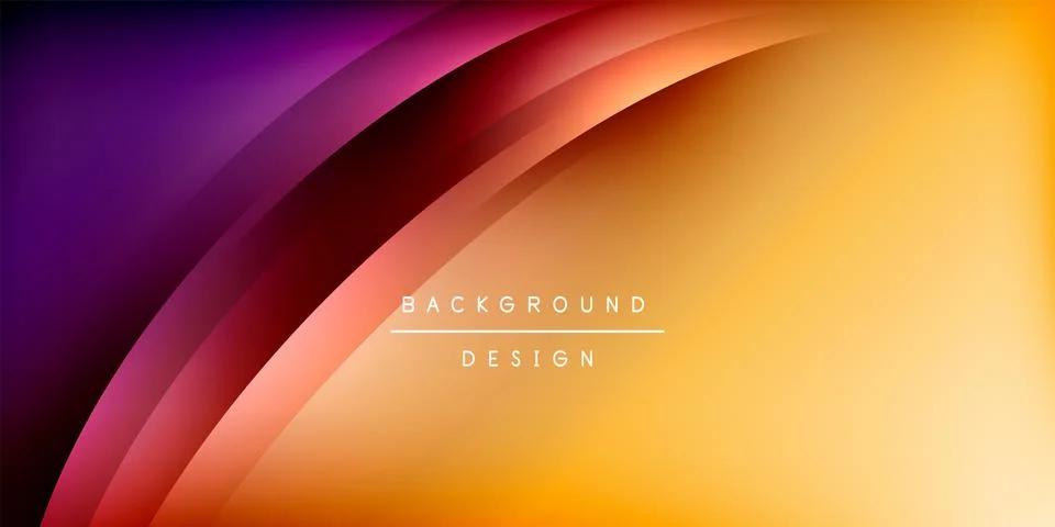 Bright lines background. Gradient geometric template wallpaper 库存插图