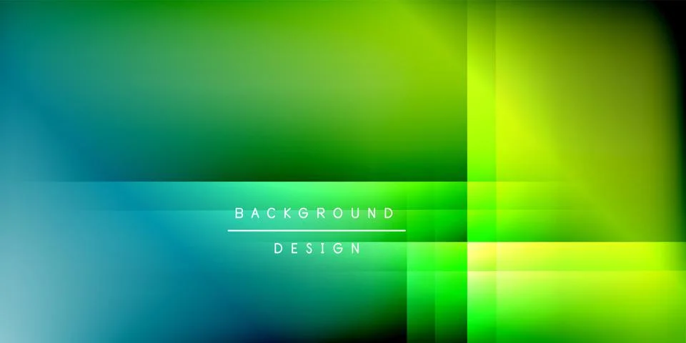 Bright lines background. Gradient geometric template wallpaper Stock Illustration