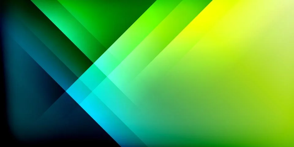 Bright lines background. Gradient geometric template wallpaper Stock Illustration