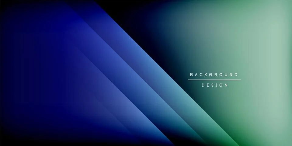 Bright lines background. Gradient geometric template wallpaper Illustrazione stock