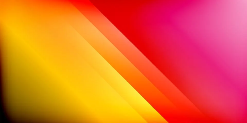 Bright lines background. Gradient geometric template wallpaper Stock Illustration