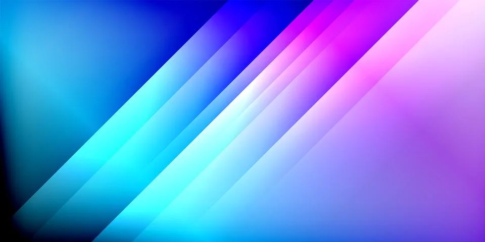 Bright lines background. Gradient geometric template wallpaper 스톡 일러스트