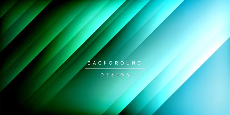 Bright lines background. Gradient geometric template wallpaper 스톡 일러스트