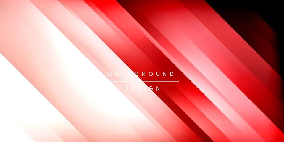 Bright lines background. Gradient geometric template wallpaper Illustrazione stock